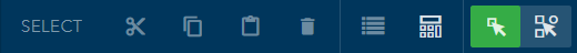 Select Features toolbar Select Features toolbar